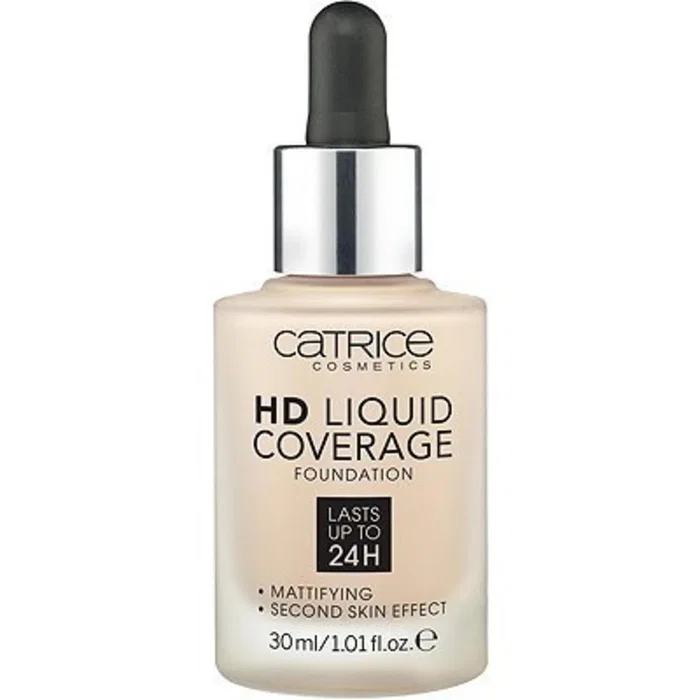 Catrice HD Fond de teint liquide 10 Beige clair Mat Végan
